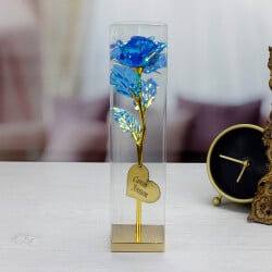 Canım Annem Kutulu Sonsuzluk Gül Mavi - 1