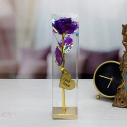 Canım Annem Kutulu Sonsuzluk Gül Mor - 1