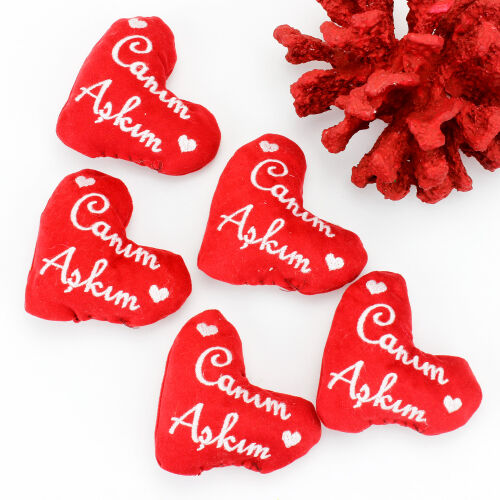 Canım Aşkım Kalp Yastık 8 CM - 2