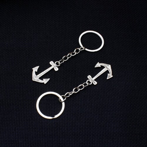 Çapa Figürlü Metal Anahtarlık 12’li Paket - Toptanalim (1)
