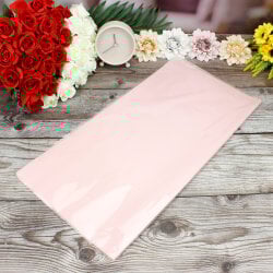 Çiçek Buket Ambalaj Kağıdı Açık Somon 20'li Paket - 3