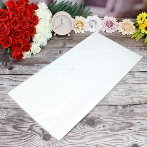 Çiçek Buket Ambalaj Kağıdı Beyaz 20'li Paket - 3