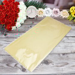 Çiçek Buket Ambalaj Kağıdı Hardal 20'li Paket - 3