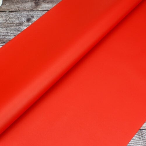 Çiçek Buket Ambalaj Kağıdı Kırmızı 20'li Paket - Kare Dekor (1)