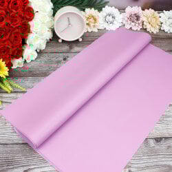 Çiçek Buket Ambalaj Kağıdı Mor 20'li Paket - 1