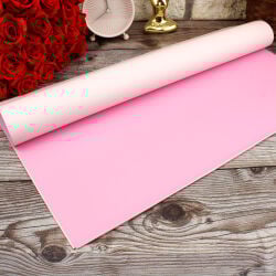 Çiçek Buket Ambalaj Kağıdı Pembe 20'li Paket - 1