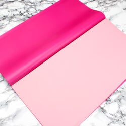 Çiçek Buket Ambalaj Kağıdı Pembe Fuşya 20'li Paket - 1