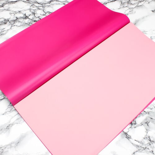 Çiçek Buket Ambalaj Kağıdı Pembe Fuşya 20'li Paket - 1