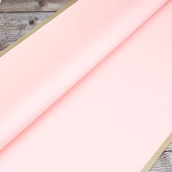 Çiçek Buket Ambalaj Kağıdı Pembe Gold Border 20'li Paket - 2