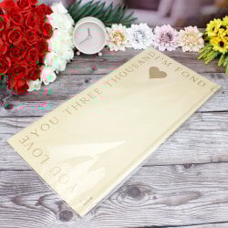 Çiçek Buket Ambalaj Kağıdı Sarı Kalp Desen 20'li Paket - 3