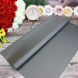 Çiçek Buket Ambalaj Kağıdı Siyah Çizgili Desen 20'li Paket - 1