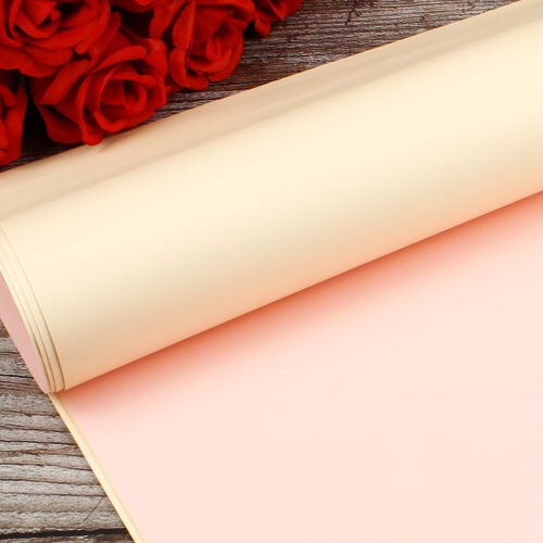 Çiçek Buket Ambalaj Kağıdı Somon 20'li Paket - 2