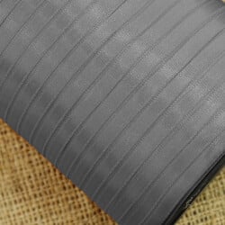 Çift Taraflı 6mm Saten Kurdele Gri 500 Metre Makara - 2