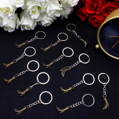 Çizme Figürlü Metal Anahtarlık 12’li Paket - Toptanalim