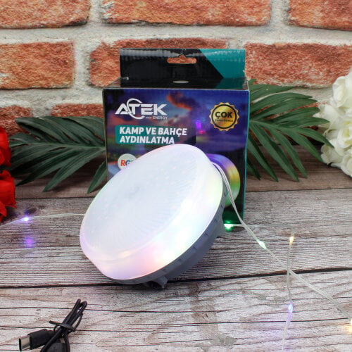 Çok Amaçlı Şerit LED Kamp Lambası RGB Işık 10 Metre - Toptanalim (1)