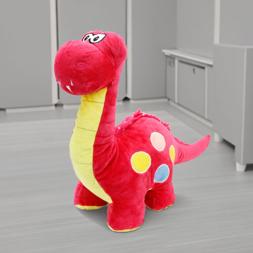 Dinozor Peluş 45CM Fuşya - 1