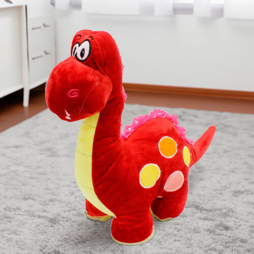 Dinozor Peluş 45CM Kırmızı - 1