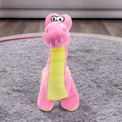 Dinozor Peluş 45CM Pembe - 3