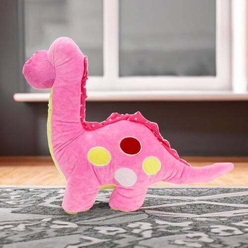 Dinozor Peluş 45CM Pembe - Platin Gift (1)