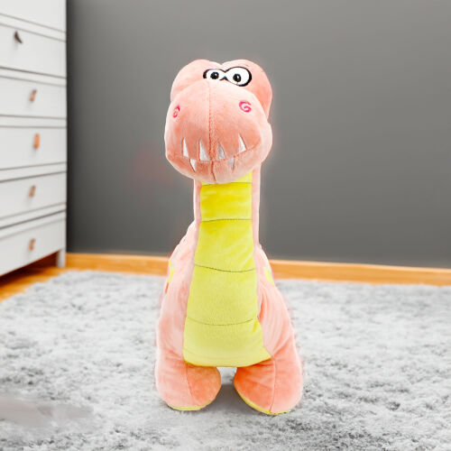 Dinozor Peluş 45CM Somon - 2