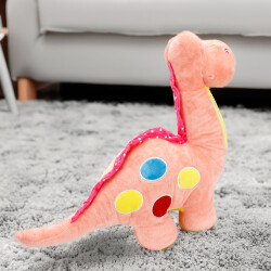 Dinozor Peluş 45CM Somon - 4