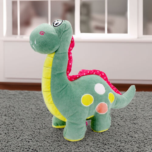 Dinozor Peluş 45CM Yeşil - 1