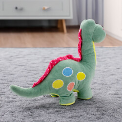 Dinozor Peluş 45CM Yeşil - 3