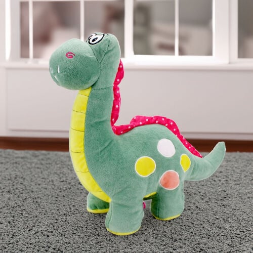 Dinozor Peluş 45CM Yeşil - Platin Gift