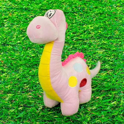 Dinozor Peluş 60CM Pembe - Platin Gift