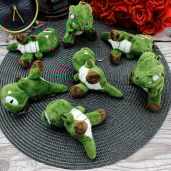 Dinozor Peluş Anahtarlık 12'Li Paket - 4