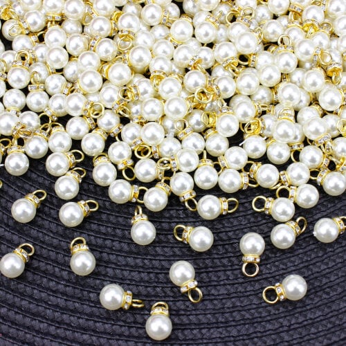Gold Kulplu İnci 10 mm (500’lü Paket) - Toptanalim