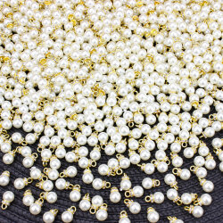 Gold Kulplu İnci 8 mm (500’lü Paket) - 1