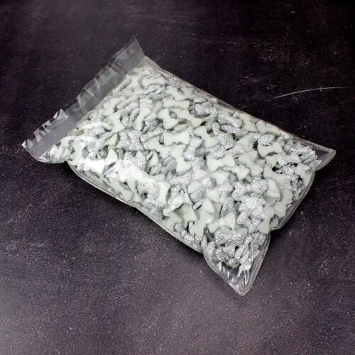 Gümüş Plastik Fiyonk 2CM 100'Lü Paket - 3