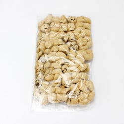 Hareketli Peluş Tavşan Anahtarlık Kahverengi 12'li Paket - 3