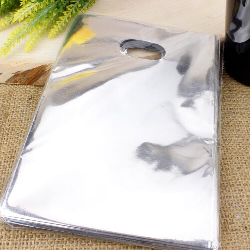Hediyelik El Geçme Poşeti Gri 13X20CM 50'li Paket - 2