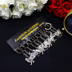 Horoz Figürlü Metal Anahtarlık 12’li Paket - 3
