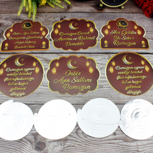 Hoşgeldin Ramazan Helezon 6'lı Paket Kahverengi - 2