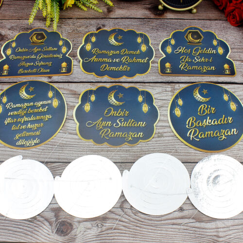 Hoşgeldin Ramazan Helezon 6'lı Paket Lacivert - 1