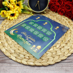 Hoşgeldin Ramazan Yazı Zarf Banner Yeşil - 3