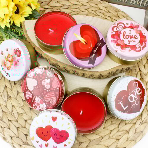 I Love You Mumlu Teneke Kutu Asorti - 2