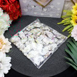 İki Katlı Pvc Kelebek Beyaz 100'lü Paket - 3