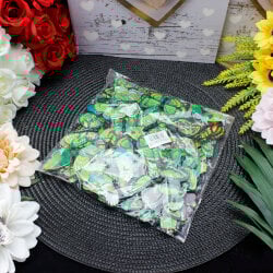 İki Katlı Pvc Kelebek Yeşil 100'lü Paket - 3