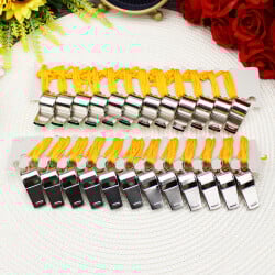 İpli Metal Düdük 12'li Paket - 1