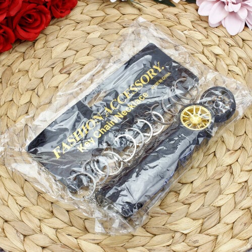 Jantlı Lastik Anahtarlık 12'li Paket - 3