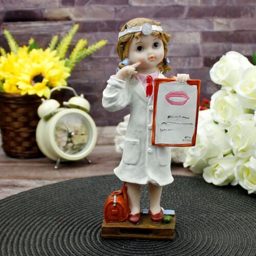 Kadın Dişçi Biblo 20CM - 1