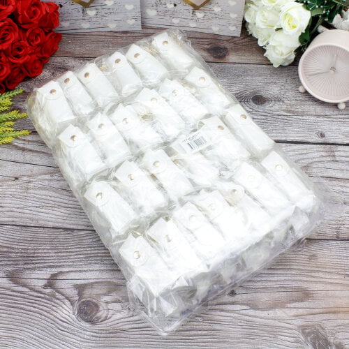 Kalp Aynalı Çanta Charm Aksesuar Beyaz - 3