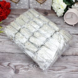 Kalp Aynalı Çanta Charm Aksesuar Krem - 3