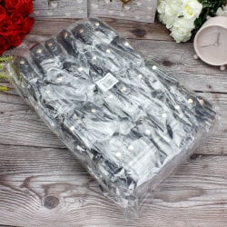 Kalp Aynalı Çanta Charm Aksesuar Siyah - 3