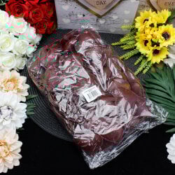 Kalp Figürlü Çanta Charm Aksesuar Bordo - 2