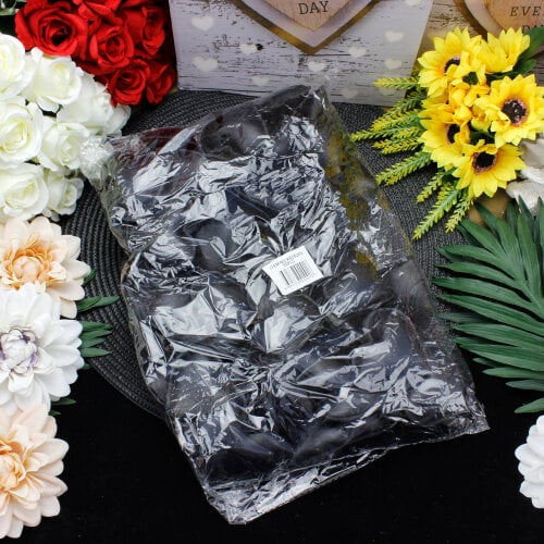 Kalp Figürlü Çanta Charm Aksesuar Siyah - Kare Dekor (1)